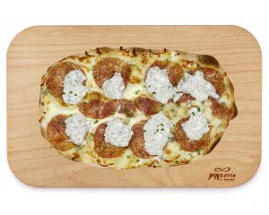 Изображение Пинцетта Салями с бурратой и трюфелем