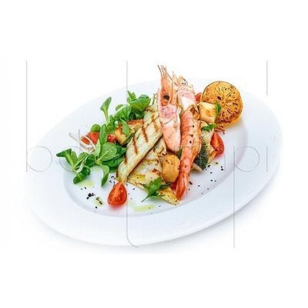Микс-гриль из морепродуктов