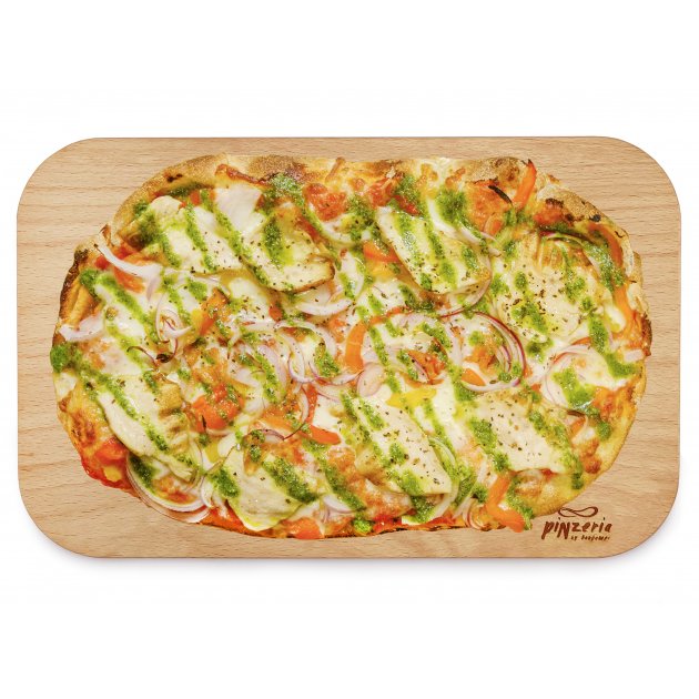 Пинца курица с песто